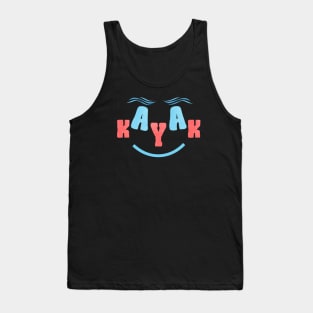 Smiling Kayak Tank Top